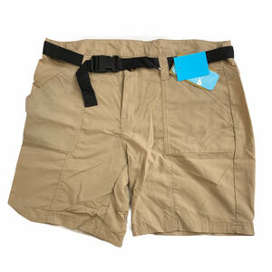 American Outback Cargo Shorts Khaki Beige SPF 30+ Lightweight Size XL